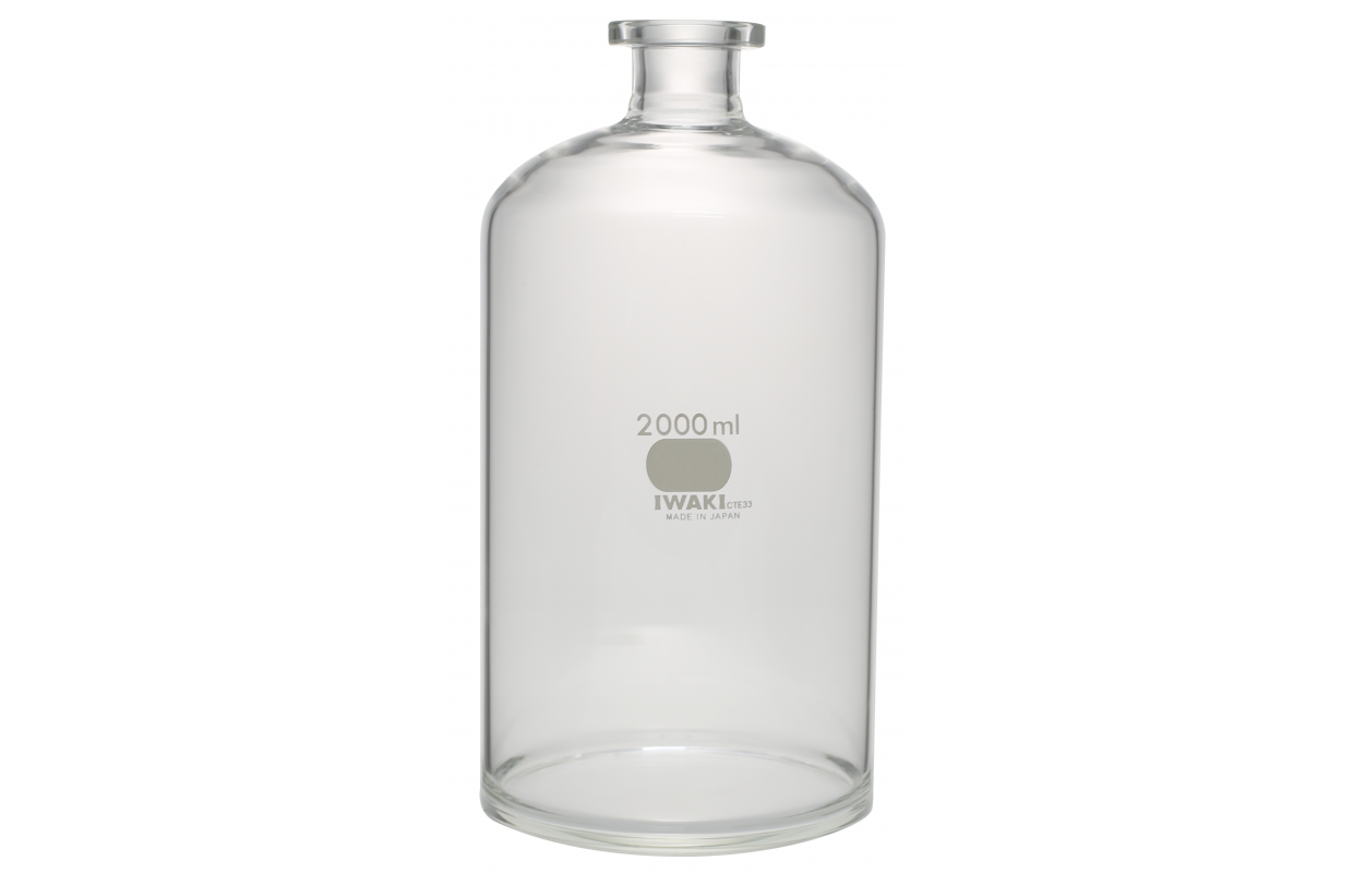 Bottle for Automatic Buret, 2 L, clear